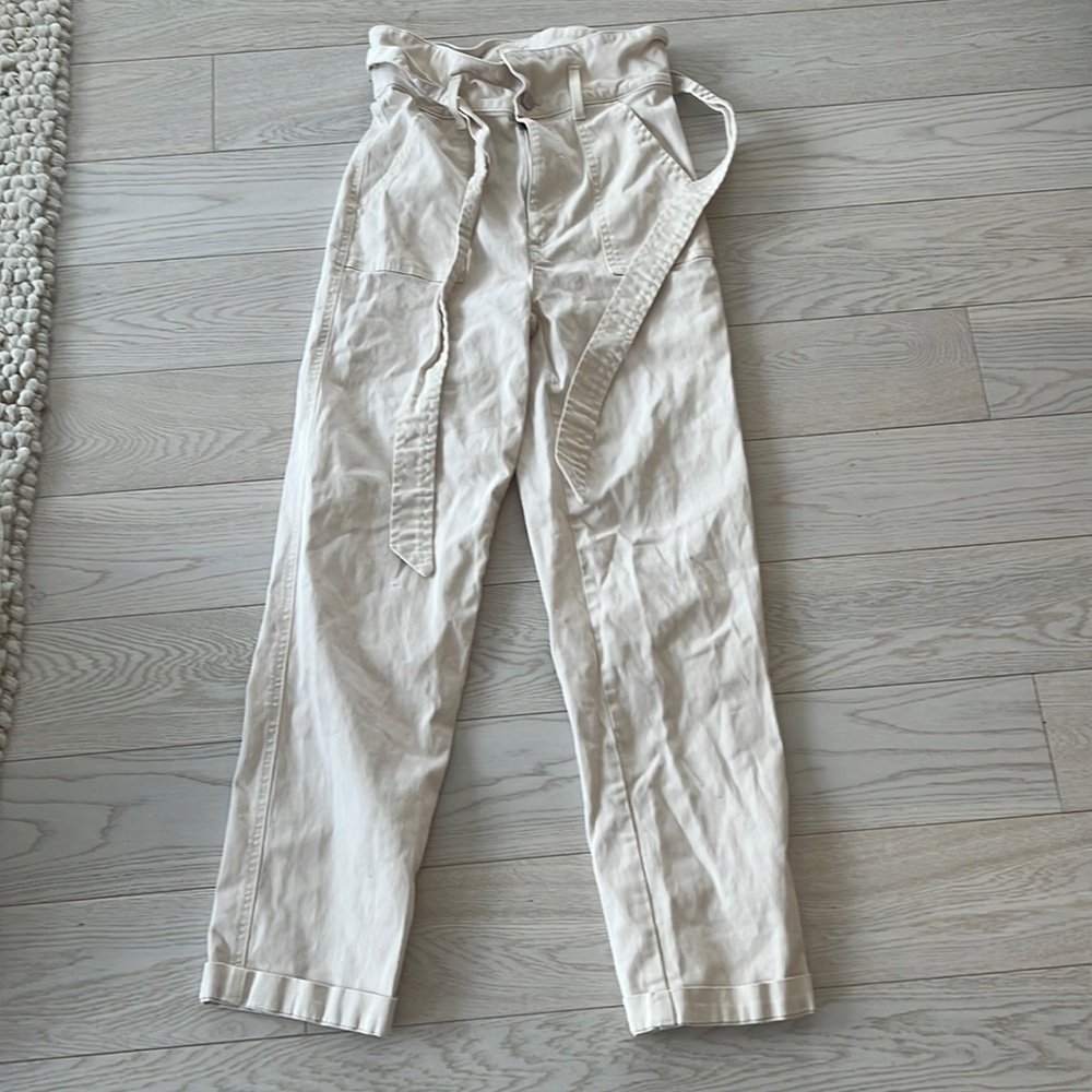 ALICE AND OLIVIA CARGO PANTS WAIST TIE 0 Belted